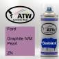 Preview: Ford, Graphite N/M Pearl, ZN: 400ml Sprühdose, von ATW Autoteile West.